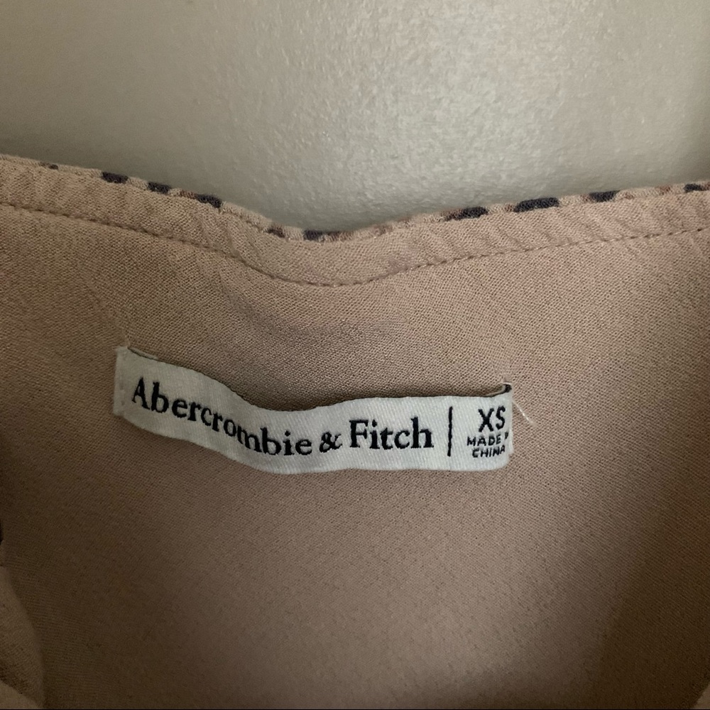 A&F Leopard Print Midi L Dress Xs - image 2